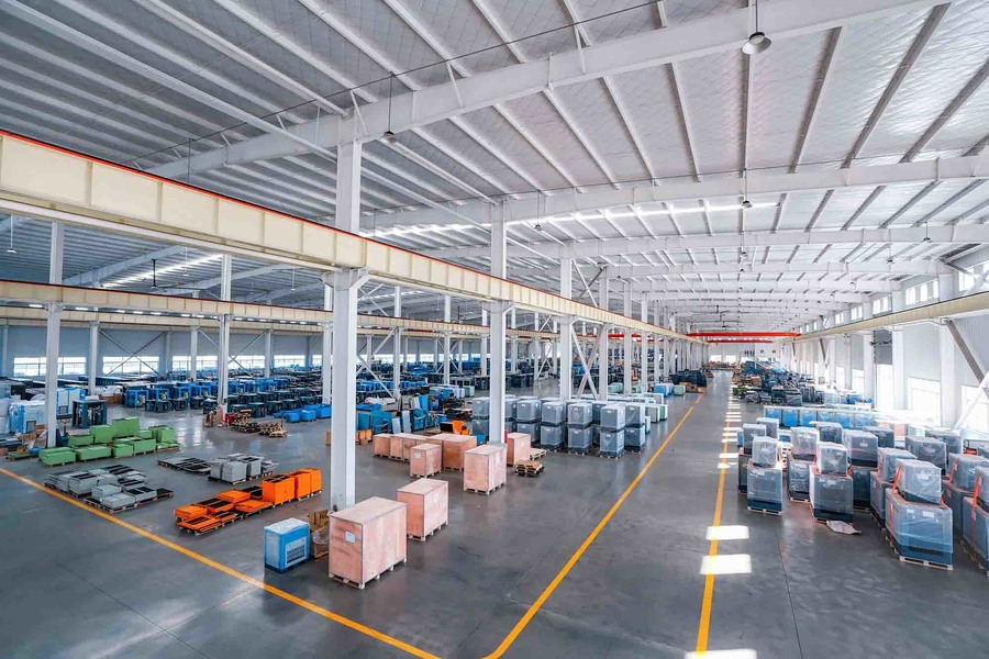 Jiangsu Jufeng Machinery Manufacturing Co., LTD lini produksi pabrikan