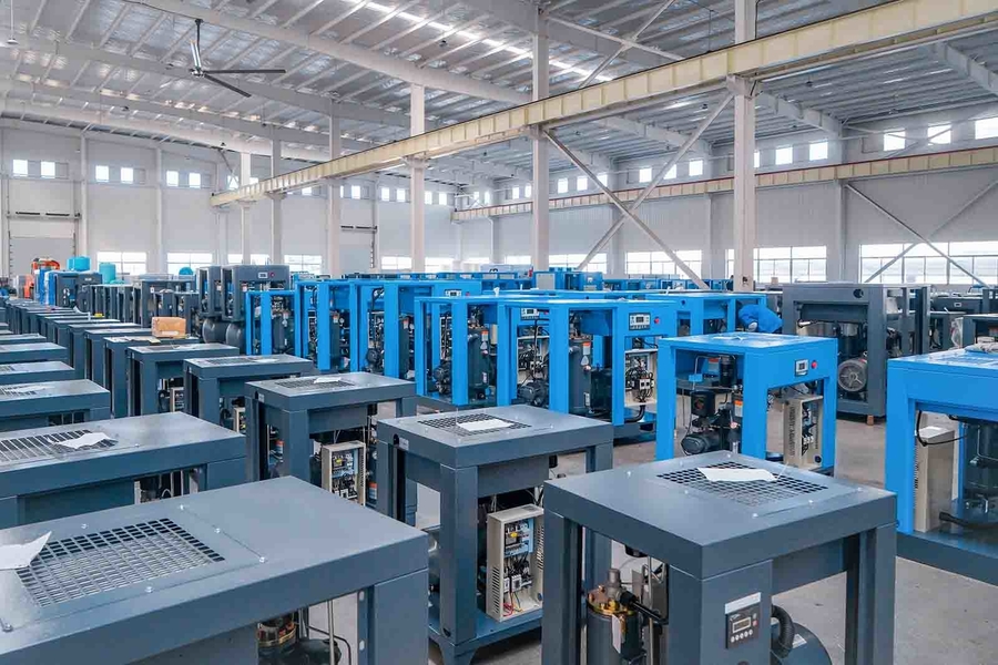 Jiangsu Jufeng Machinery Manufacturing Co., LTD lini produksi pabrikan