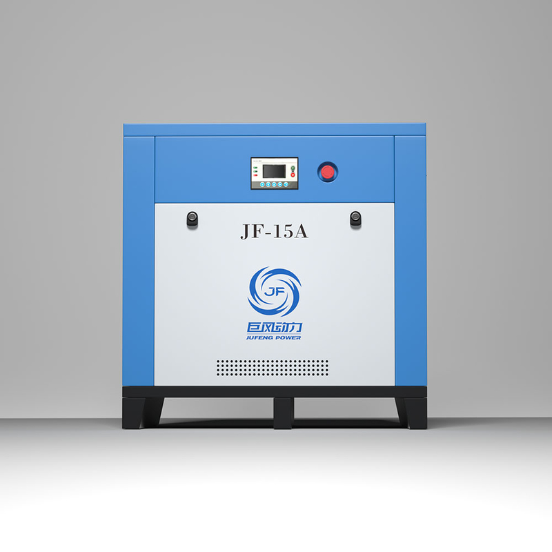 JF-15A 11kw Daya Frekuensi Fixed Speed Sekrup Jenis Kompresor Udara dengan Listrik 380V / 3pH / 50Hz