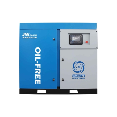 30HP Minyak Medis bebas sekrup kompresor udara 22kw air pelumasan kompresor udara
