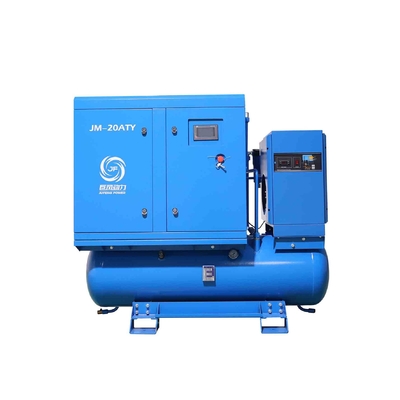 15kw 4 In 1 VSD sekrup kompresor udara konversi frekuensi untuk mesin pemotong laser