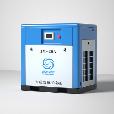 20HP Sekrup Tipe Industri Permanen magnetik VSD Kompresor udara 15kw Udara didinginkan