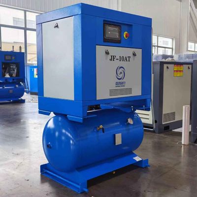 Kompresor Udara Sekrup Terintegrasi 2-in-1 dengan Tangki Penerima Udara